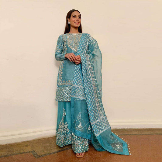 FAIZA SAQLAIN PARTY WEAR DRESS