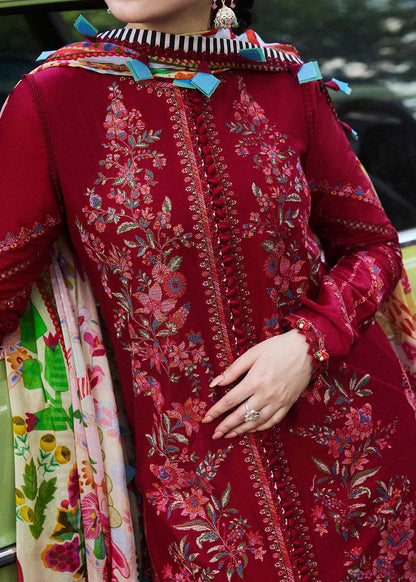 HUSSAIN REHAR 2026 LUXURY LAWN COLLECTION| UNSTITCHED 3 PCS BY SHAEBIZ