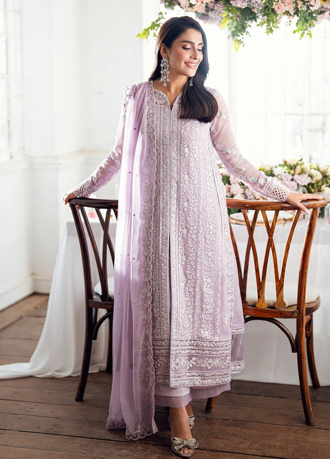 AZURE BLUSH ROSE LUXURY CHIFFON COLLECTION| LATEST 2025 COLLECTION| TOP PAKISTANI DRESS BY SHAEBIZ