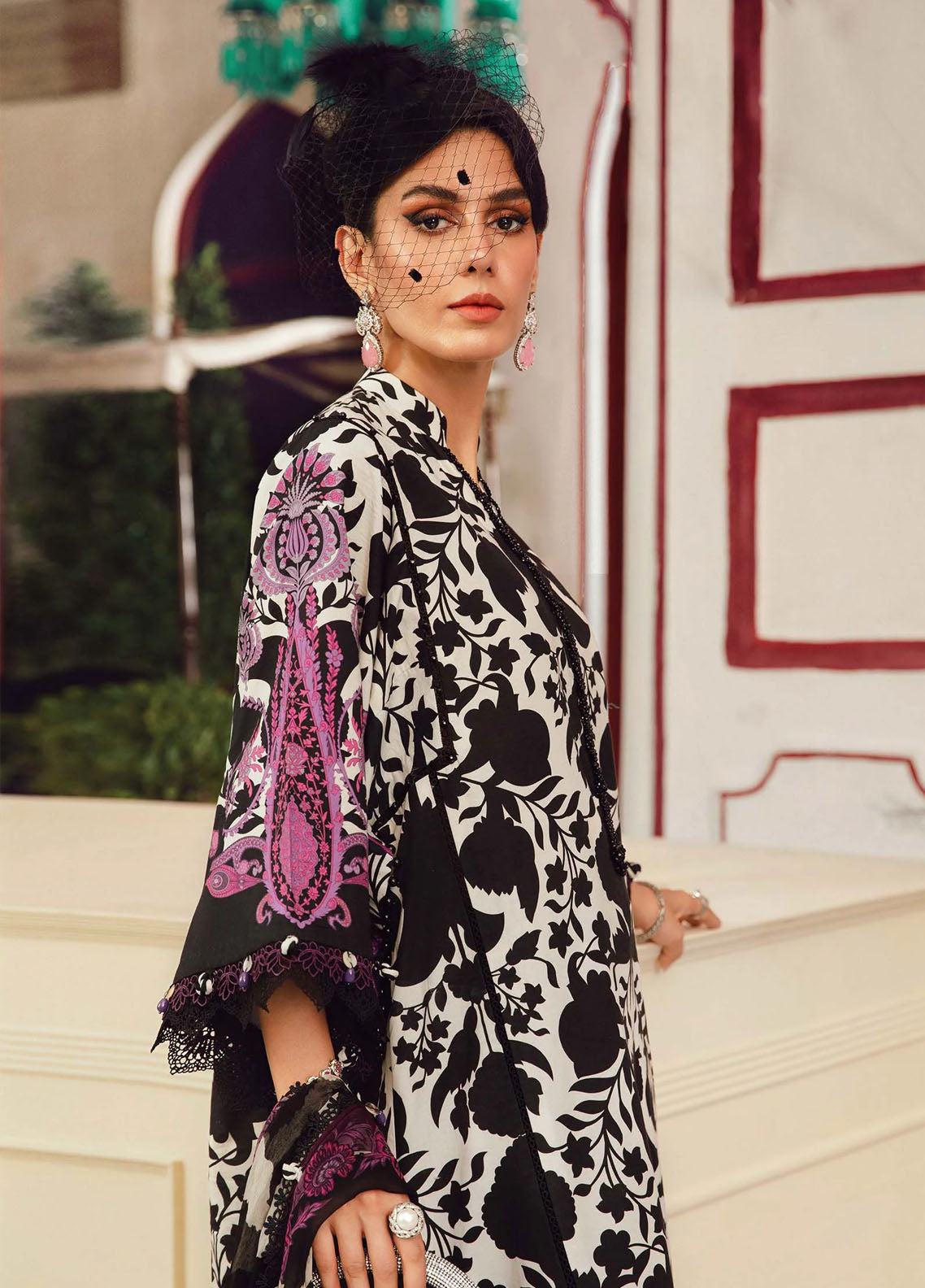 MARIA B LUXURY MPRINTS | UNSTITCHED MASTER REPLICA BY SHAEBIZ