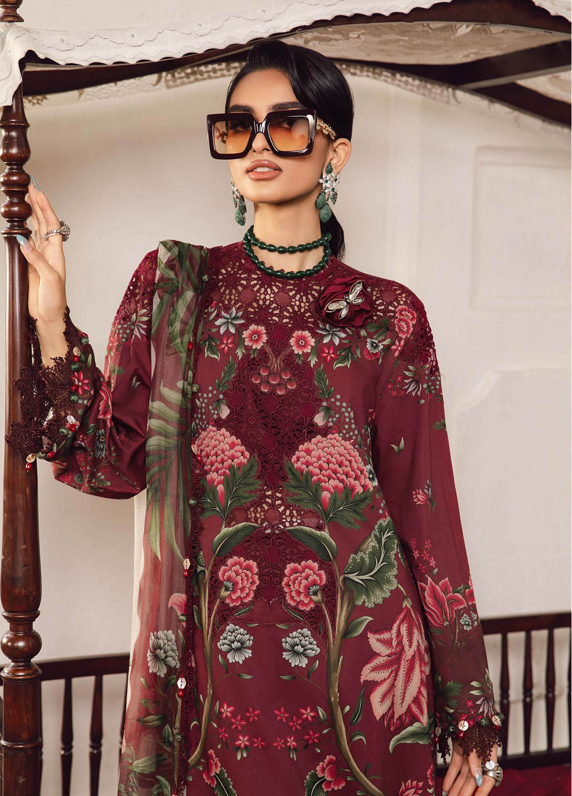 MARIA B LUXURY MPRINTS| LAWN DIGITAL PRINT UNSTITCHED LAWN COLLECTION BY SHAEBIZ