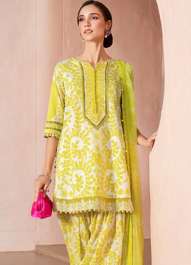 MARIA B MPRINT LAWN COLLECTION| LATEST LAWN EID COLLECTION 2025 BY SHAEBIZ