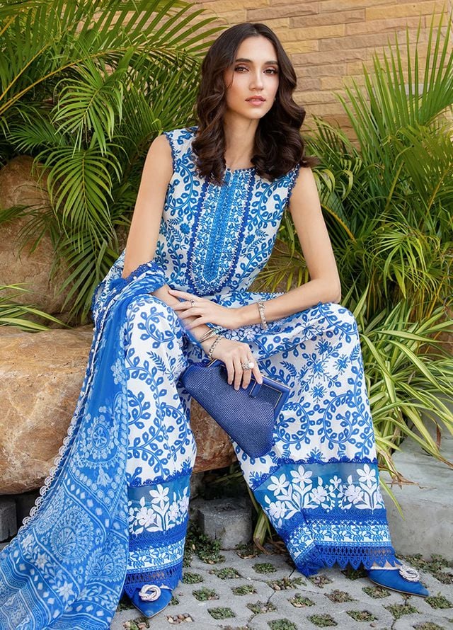 MARIA B MPRINT SUMMER COLLECTION| LATEST EID COLLECTION 2025 BY SHAEBIZ