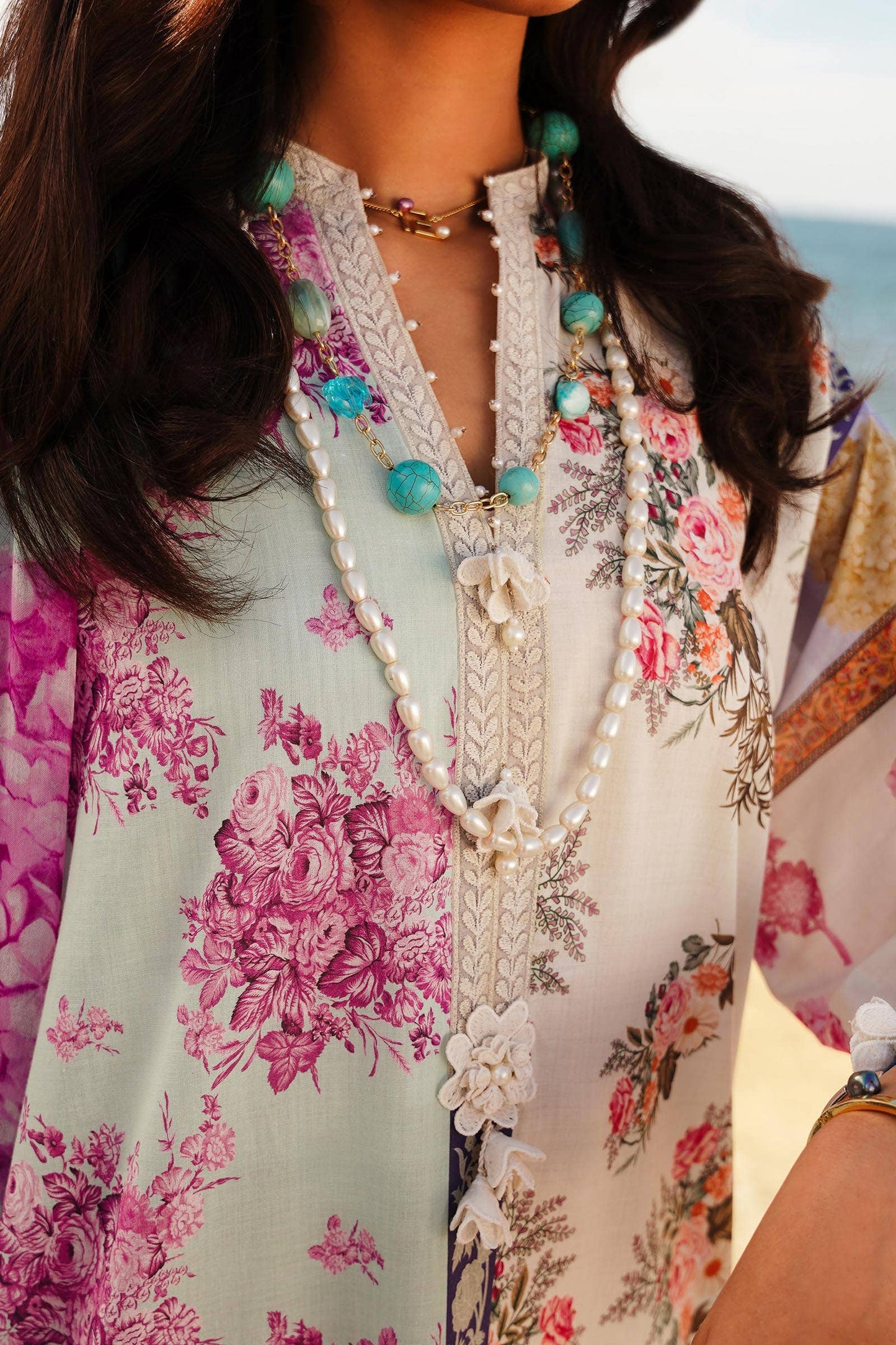 SANA SAFINAZ MUZLIN SPRING LAWN 2024 | TOP PAKISTANI DRESS BY SHAEBIZ|