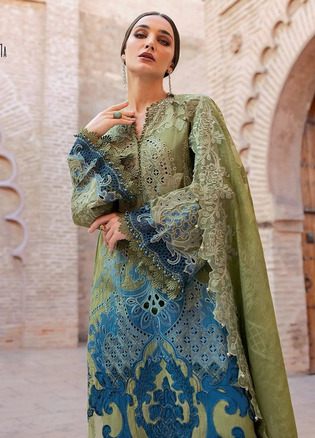 MARIA B LUXURY LAWN COLLECTION| UNSTITCHED MASTER REPLICA BY SHAEBIZ