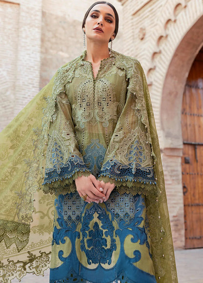 MARIA B LUXURY LAWN COLLECTION| UNSTITCHED MASTER REPLICA BY SHAEBIZ