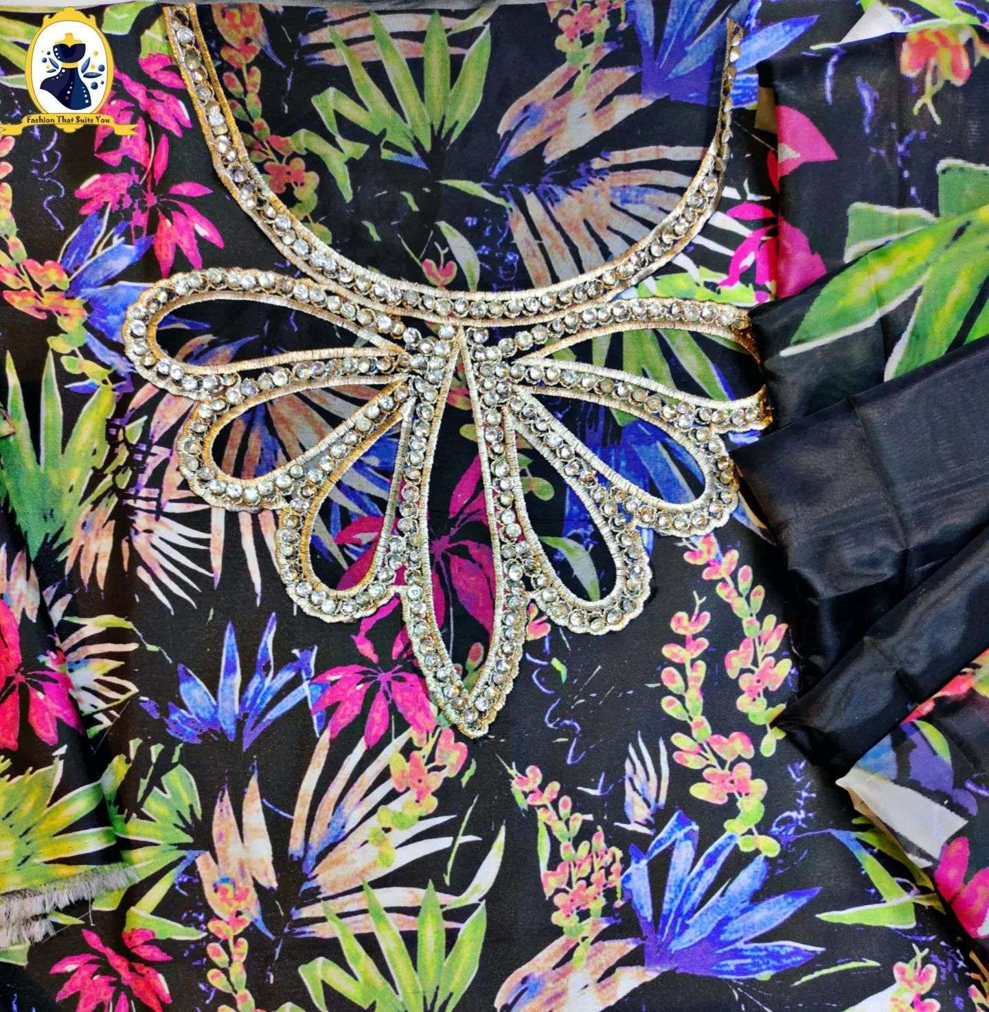 MARIA B M.PRINT FORMAL WEAR SILK COLLECTION(MB-SS22)