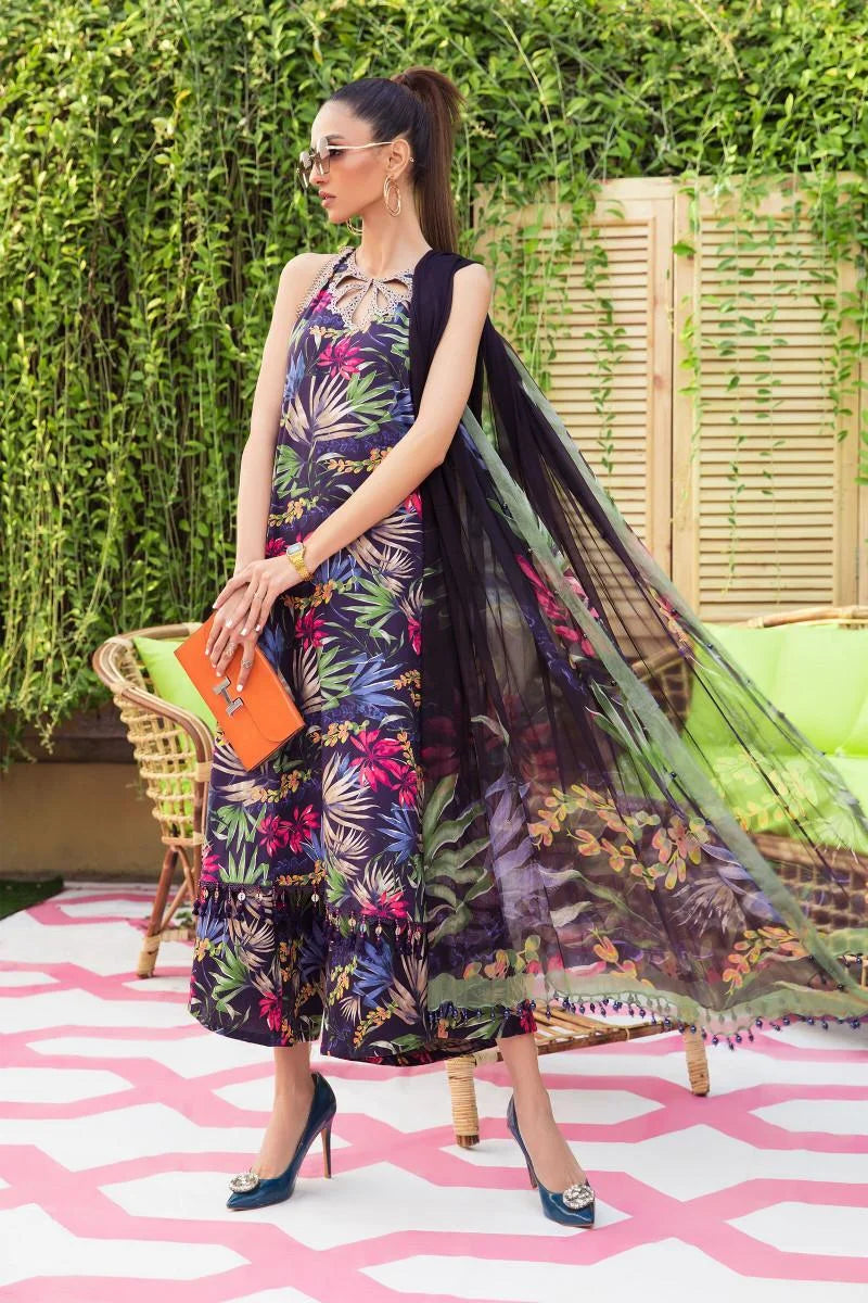 MARIA B M.PRINT FORMAL WEAR SILK COLLECTION(MB-SS22)