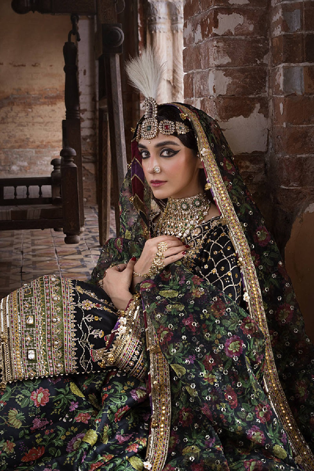 MOHSIN NAVEED RANJHA LUXURY ORGENZA COLLECTION| UNSTITCHED MASTER REPLICA | TOP PAKISTANI DRESS BY SHAEBIZ