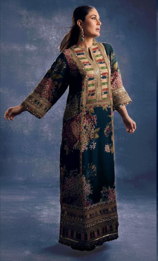 Latest silk collection wearing by KAREENA Kapoor khan in Pakistan