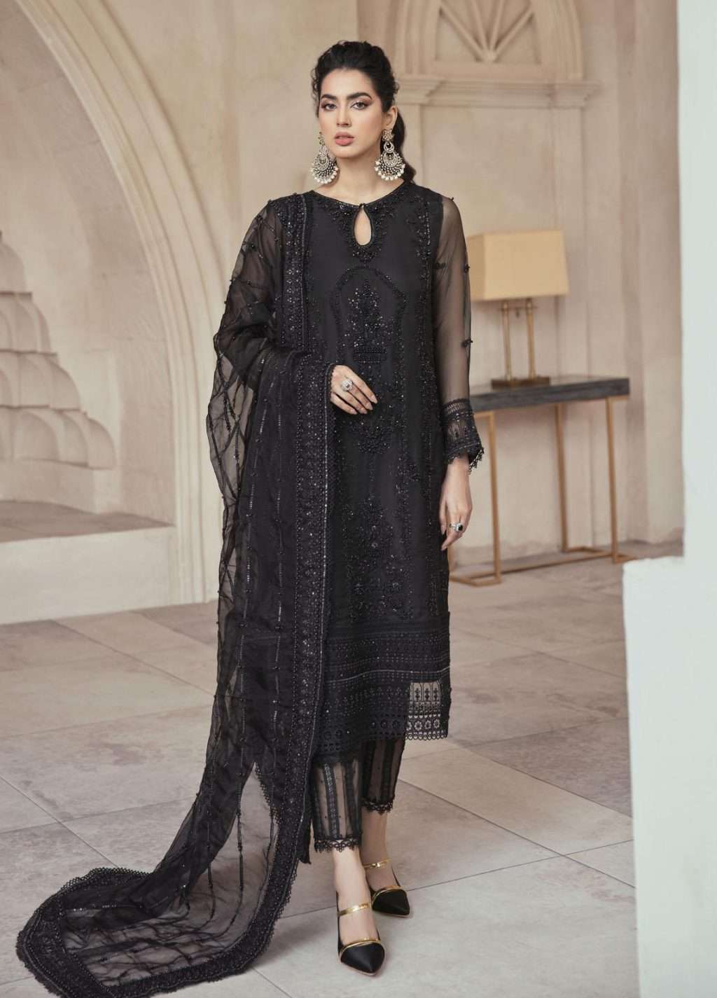 MUSHQ FORMAL BLACK ADDA WORK(MQ-BN22)