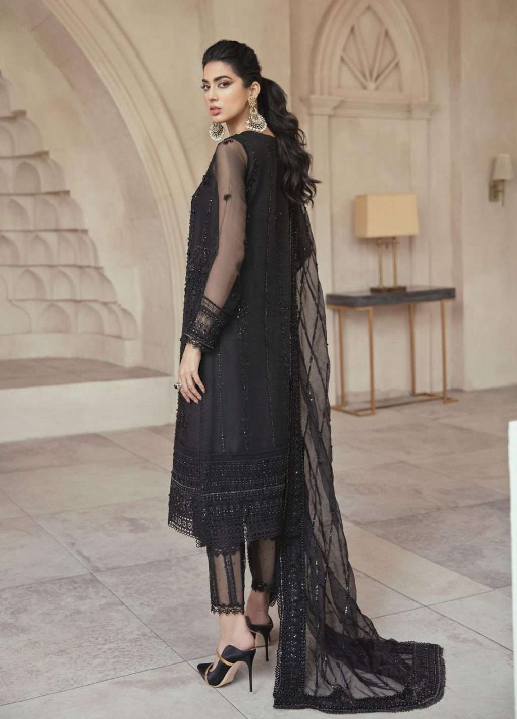 MUSHQ FORMAL BLACK ADDA WORK(MQ-BN22)