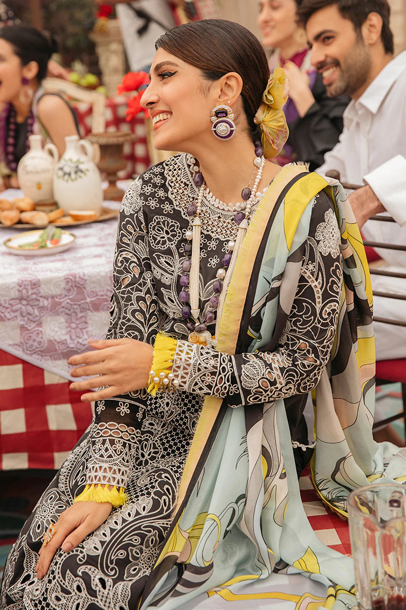 MUSHQ LAWN CAMILA CHIKAN KARI FORMAL DRESS (MQ-SB22)