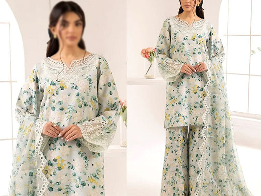 MOHAGNI FLORAL PRINT LAWN COLLECTION| LAWN COLLECTION 2024 | TOP PAKISTANI DRESS BY SHAEBIZ|