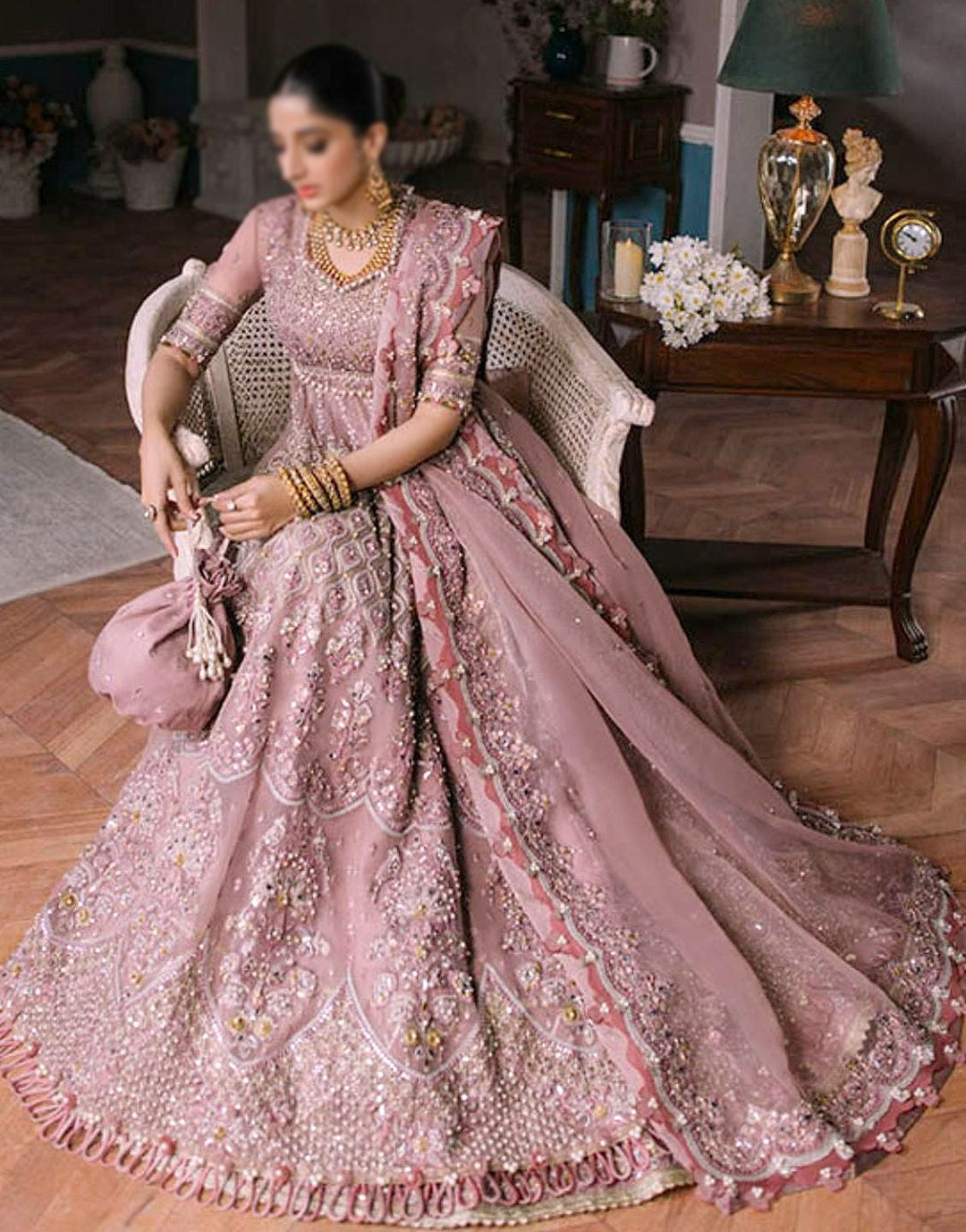 ELAN ORGENZA BRIDAL MAXI COLLECTION|WEARING BY MAWRA HOCANE|TOP PAKISTANI DRESS BY SHAEBIZ