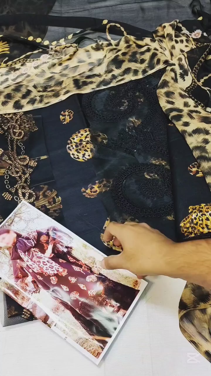 MARIA B LATEST PRINTED LAWN COLLECTION 2025 | EID COLLECTION| TOP PAKISTANI DRESS BY SHAEBIZ