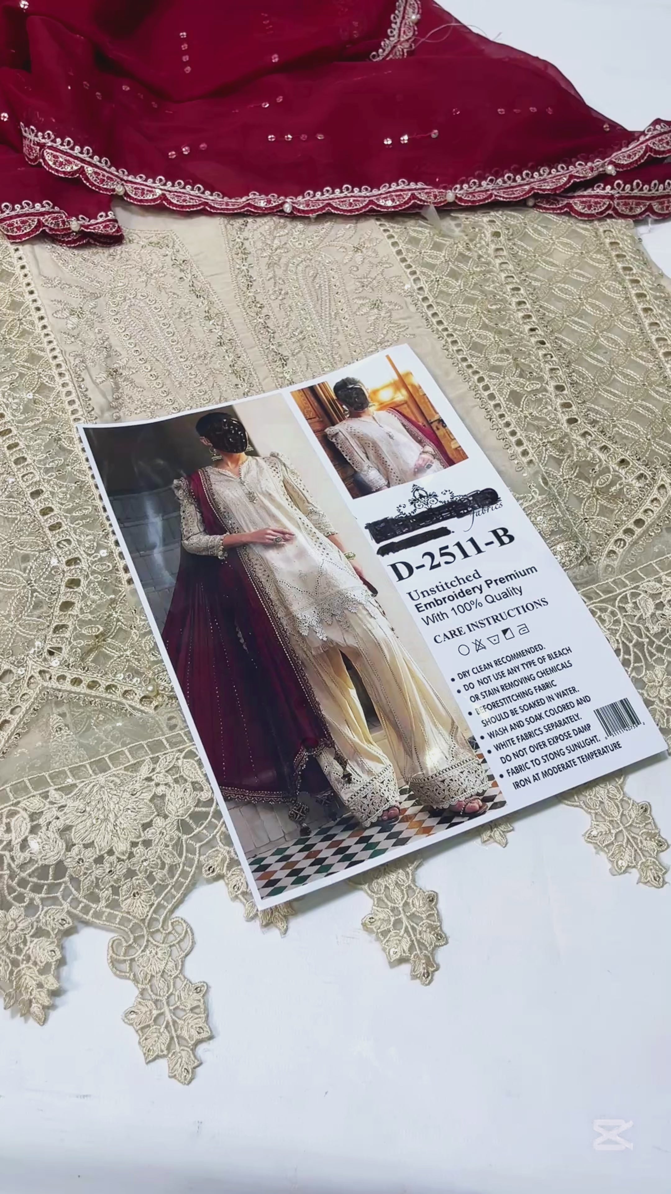 MARIA.B ROYAL SKIN LUXURY LAWN COLLECTION |TOP PAKISTANI DRESS BY SHAEBIZ