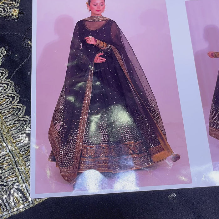 Black frock by shaebiz 
