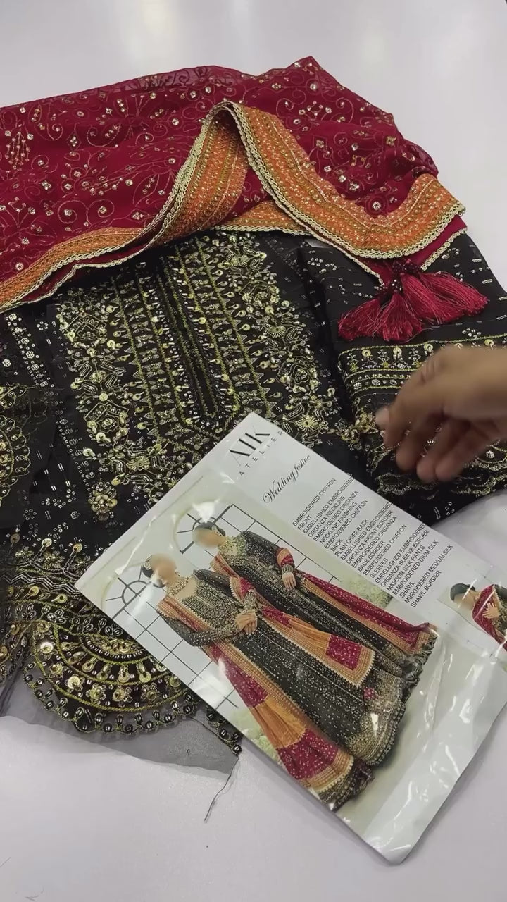 Ak atelier chiffon 2025 andrakha collection by shaebiz