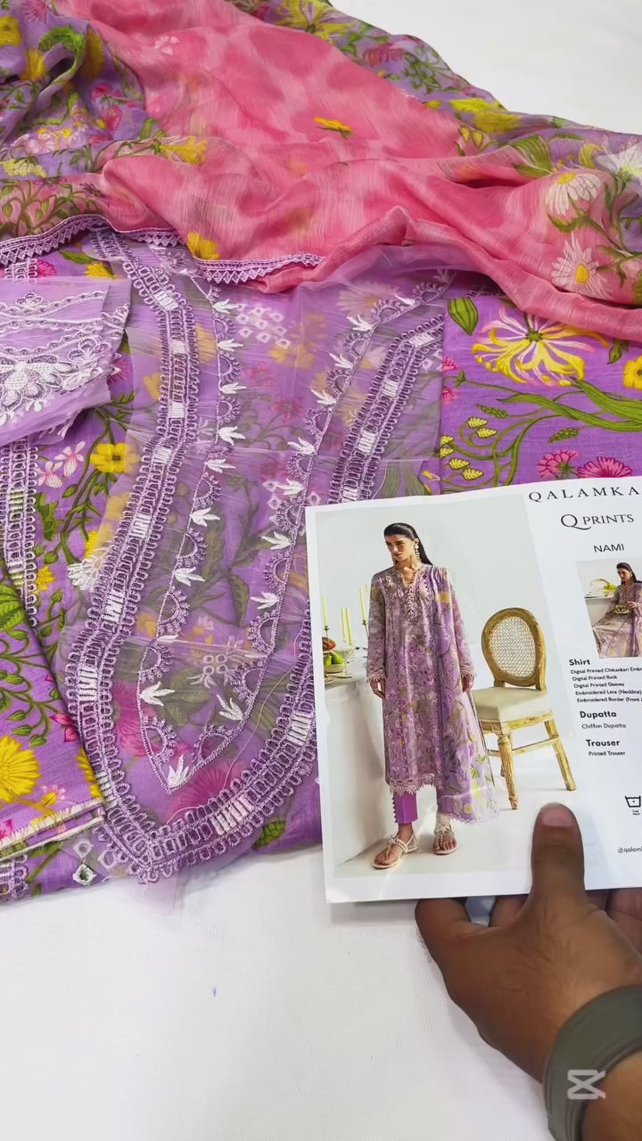 QPRINTS BY QALAMKAR LATEST LAWN COLLECTION| LATEST COLLECTION BY SHAEBIZ