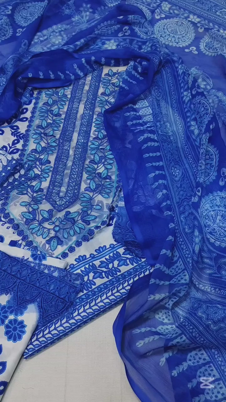 MARIA B MPRINT SUMMER COLLECTION| LATEST EID COLLECTION 2025 BY SHAEBIZ