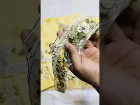 ADAN LIBAS LEMON YELLOW LAWN COLLECTION| CHICKEN KARI| TOP PAKISTANI DRESS BY SHAEBIZ|