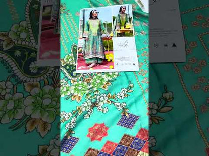 ANSAIB JAHANGIR JACQUARD LAWN 2026 UNSTITCH COLLECTION BY SHAEBIZ