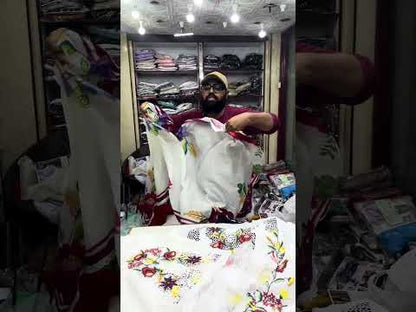 MARIA.B 2026 LAWN CHICKEN KARI UNSTITCH COLLECTION BY SHAEBIZ