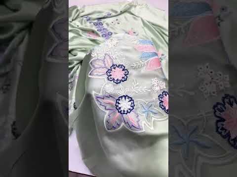 SUNNIA MINAHIL LUXURY 3 PIECE SILK KAFTAN| NEW COLOR | UNSTITCHED LATEST COLLECTION BY SHAEBIZ