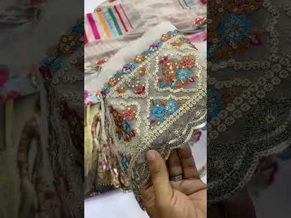 VASAL BY CHARIZMA MUGHAL KI RANI LUXURY CHIFFON COLLECTION| TOP PAKISTANI DRESS BY SHAEBIZ