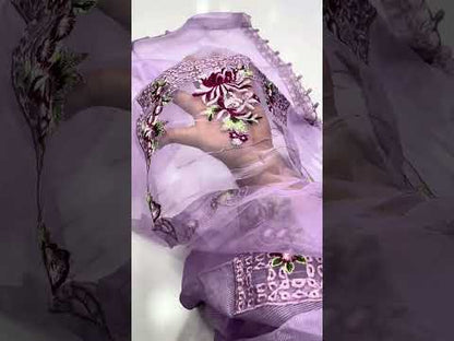 ANEELAS LAWN CHICKEN KARI 2026  LUXURY PARTY WEAR UNSTITCH COLLECTION BY SHAEBIZ
