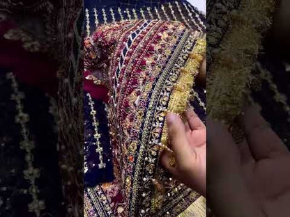 BAROQUE CHANTELLE LUXURY CHIFFON COLLECTION| UNSTITCHED BRIDAL COLLECTION BY SHAEBIZ