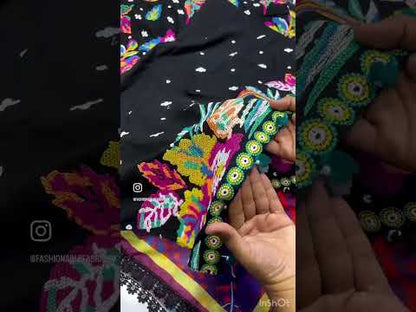 MUSHQ LAWN LUXURY MULTI THREAD EMBROIDERY 2026 UNSTITCH COLLECTION BY SHAEBIZ