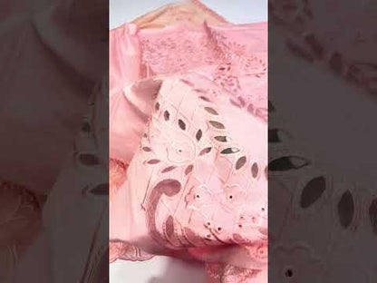 IMROZIA VIRAL LACER CUT LAWN CHICKEN KARI UNSTITCH COLLECTION