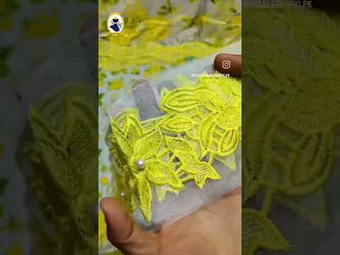 3D LAWN COLLECTION 2024 | YELLOW SUN FLOWER| TOP PAKISTANI DRESS BY SHAEBIZ|