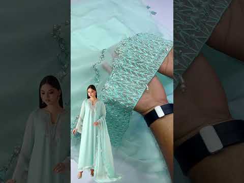 BAROQUE CHIFFON 2026 HANDMADE UNSTITCH COLLECTION BY SHAEBIZ
