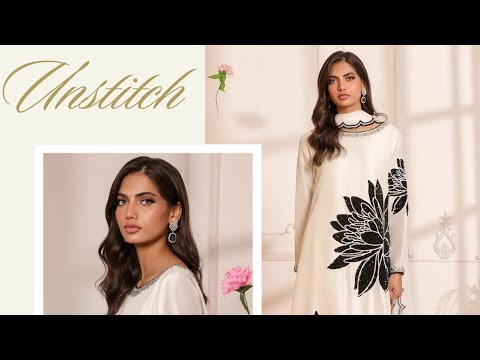 NOMI ANSARI LUXURY WHITE SILK COLLECTION TOP PAKISTANI DRESS BY SHAEBIZ