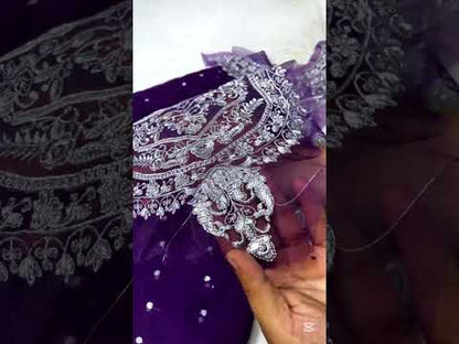 ASIM JOFA LATEST CHIFFON PARTY WEAR WITH GHARARA| IQRA AZIZ| TOP PAKISTANI DRESS BY SHAEBIZ