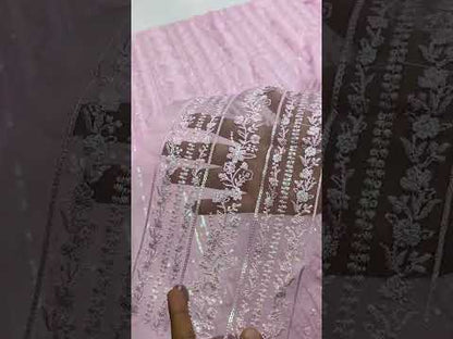 AZURE BLUSH ROSE LUXURY CHIFFON COLLECTION| LATEST 2025 COLLECTION| TOP PAKISTANI DRESS BY SHAEBIZ