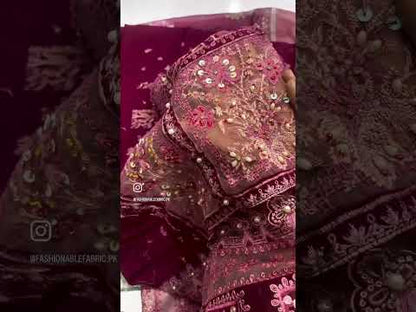 BIN LIYAS 2026 LAWN HANDMADE VIRAL UNSTITCH COLLECTION BY SHAEBIZ