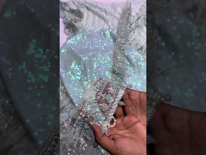 MARIA.B LUXURY CHIFFON 2026 WEDDING UNSTITCH COLLECTION BY SHAEBIZ