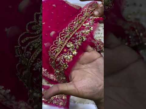 HARIS SHAKEEL MYSORE HAND EMBELLISHED LUXURY WEDDING FORMALS|UNSTITCHED MASTER REPLICA| TOP PAKISTANI DRESS BY SHAEBIZ