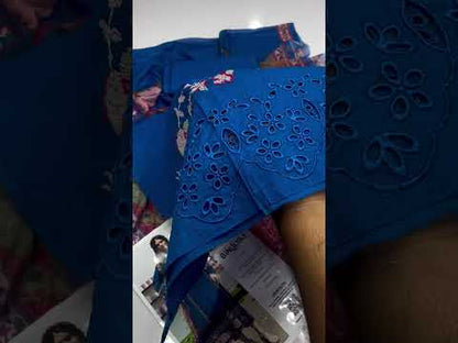 BIN ILYAS CLARA LUXURY LAWN COLLECTION| UNSTITCHED 3 PCS BY SHAEBIZ