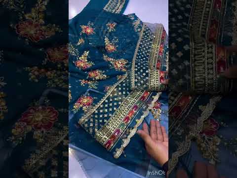 CHARIZMA NEW CHIFFON PARTY WEAR DRESS | UNSTITCHED MASTER REPLICA| TOP PAKISTANI DRESS BY SHAEBIZ