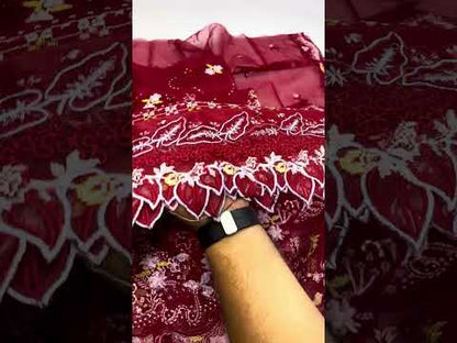 QALAMKAR 2026 LAWN CHICKEN KARI UNSTITCH COLLECTION