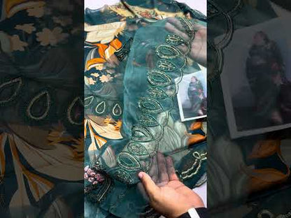 BAROQUE DIGITAL PRINT 2026 LAWN UNSTITCH COLLECTION BY SHAEBIZ