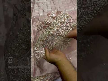 FAIZA SAQLAIN 2026 WEDDING WEAR UNSTITCH COLLECTION BY SHAEBIZ