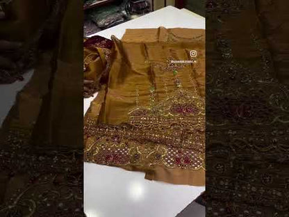 MARIA.B LUXURY SHEESHA SILK 2026 HIT DESIGN UNSTITCH COLLECTION BY SHAEBIZ