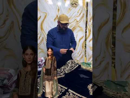 SHAEBIZ PRESENTING LUXURY VELVET COLLECTION| UNSTITCHED VELVET COLLECTION OF2026