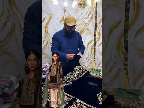 SHAEBIZ PRESENTING LUXURY VELVET COLLECTION| UNSTITCHED VELVET COLLECTION OF2026